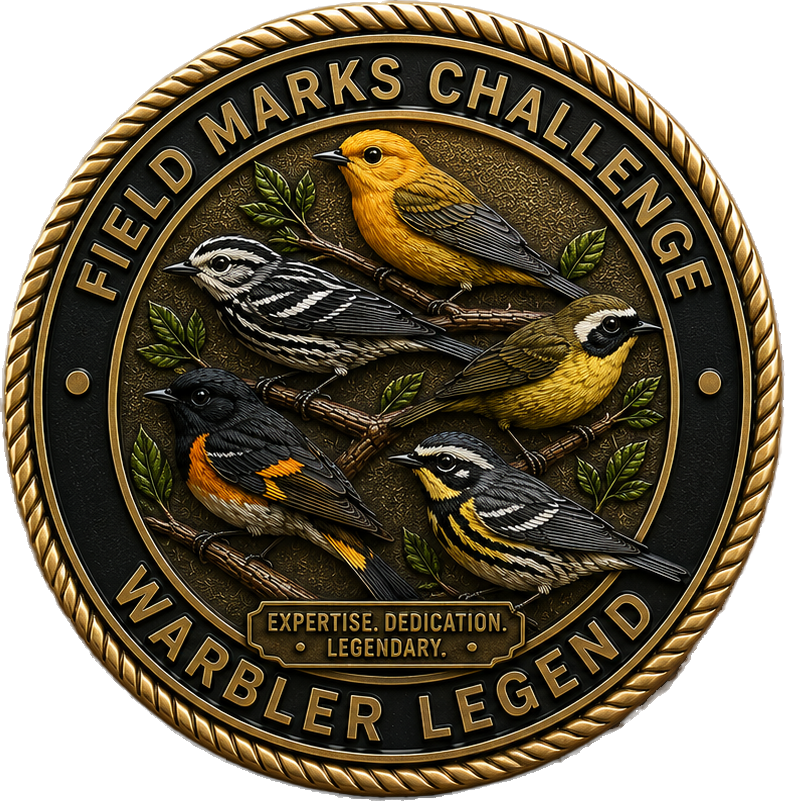 Warbler Legend coin front