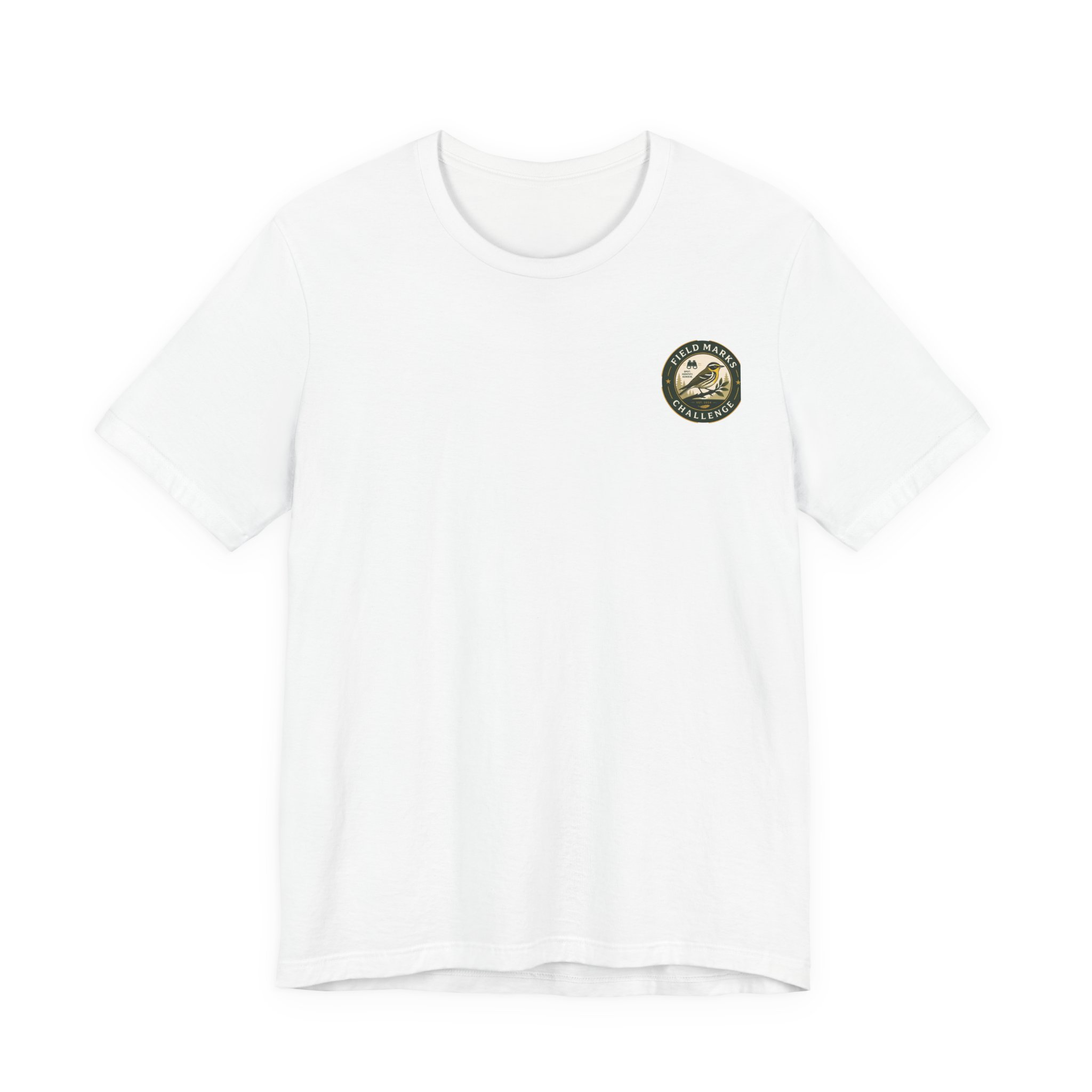 Warbler Watcher Challenge Tee — “Challenge Accepted” Birdwatching T-Shirt
