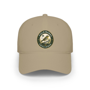 Field Marks Challenge Low-Profile Baseball Cap - Vintage Bird Patch Hat